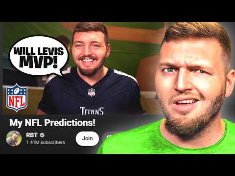 Reacting To My EMBARRASSING NFL Predictions...