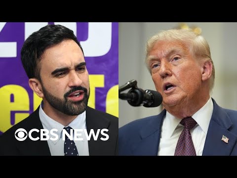 YouTube video thumbnail: Candidates React to Reports of Trump Wanting to Get Involved in NYC Mayor Race Against Mamdani