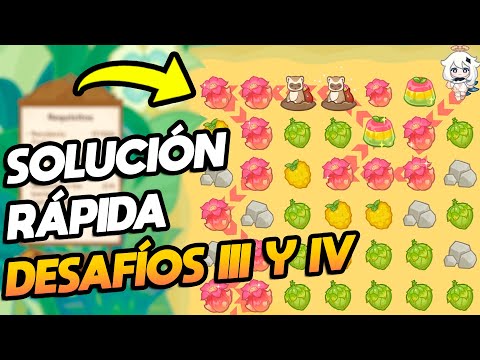 ¡AHUYENTA A LOS HURONES! | ESTUDIOS DE SUPLEMENTOS FRUTALES GENSHIN IMPACT | DESAFÍOS III Y IV
