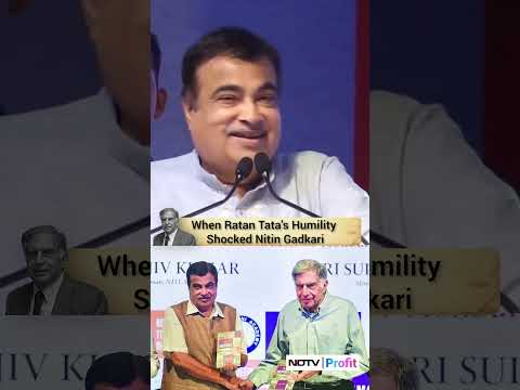 Nitin Gadkari Recalls Sweet Moments With Ratan Tata #viral #shorts
