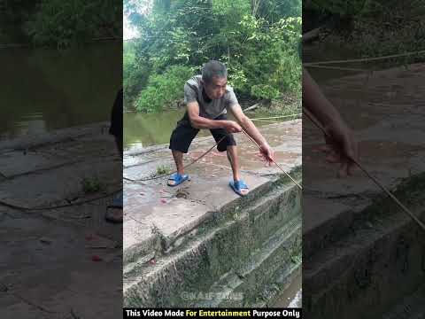 "An old man catches fish with a watermelon 🥵 #shortsfeed #shortvideo #fishing #fishingvideo #shorts"