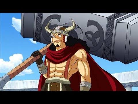 Usopp encontra as armas antigas do Deus Loki em Elbaf - One Piece 1128