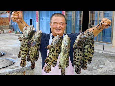 630買6條老虎斑，大叔做老虎斑魚飯，飯比魚還還好吃