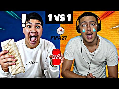 NOTRE PREMIER MATCH SUR FIFA 21 ! *LE GAGNANT REMPORTE LE TACOS* (1vs1)
