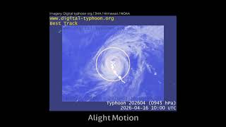 typhoon Sinlaku (2026) | Best Track & Satellite imagery #tropical #typhoon