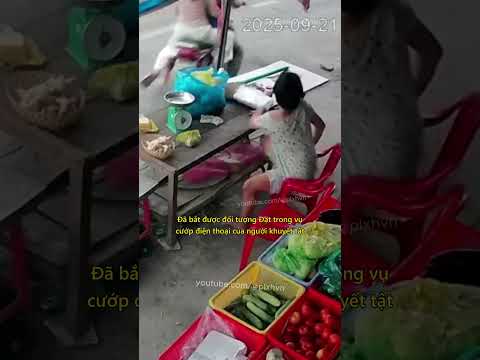 Đã bắt được đối tượng Đạt trong vụ cướp điện thoại của người khuyết tật #tintuc #tinnong #phapluat