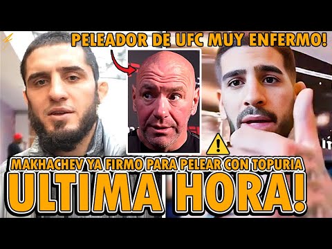 ⚠️¡LOCURA ISLAM MAKHACHEV ACEPTA PELEAR CON ILIA TOPURIA! ¡ISRAEL ADESANYA DECEPCIONADO TRAS NOCAUT!