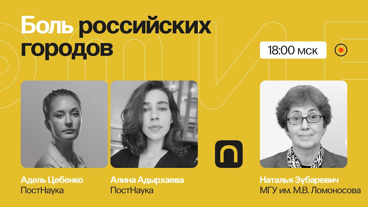 Боль российских городов Наталья Зубаревич
