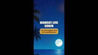 Midnight Love | Reggae Instrumental Beat #shorts