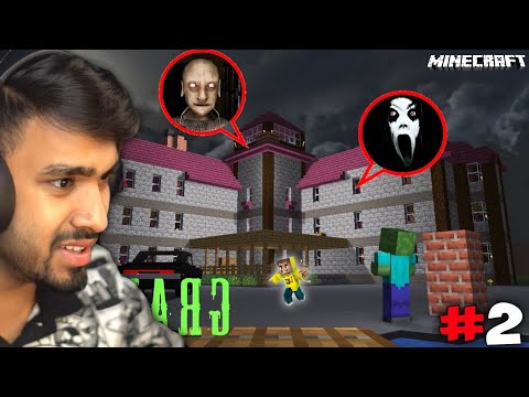 TECHNO GAMERZ MINECRAFT HOUNTED CASTLE GOST IS GRANNY PART- 2 I TECHNO GAMERZ I UJJWAL GAMER