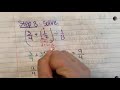 Fraction Operations and Mixed Numbers