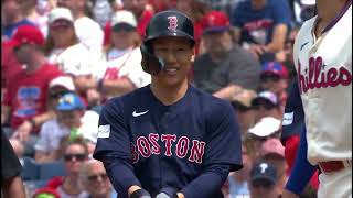 吉田正尚頑張れ!! 16試合連続安打！！ Macho Man Masa Yoshida!! | [MLB] 5.8.2023 | Masataka Yoshida vs Phillies