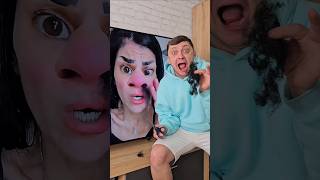 Oops… ruined her hair 😬💇‍♀️