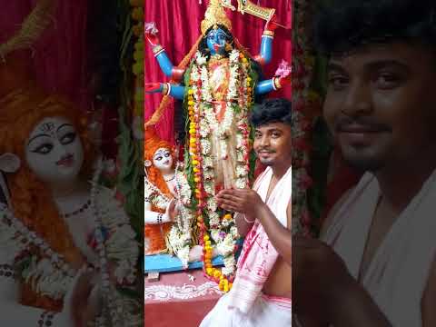 Amader barir maa kali r puja video #mahakali #diwali #youtube #foryou