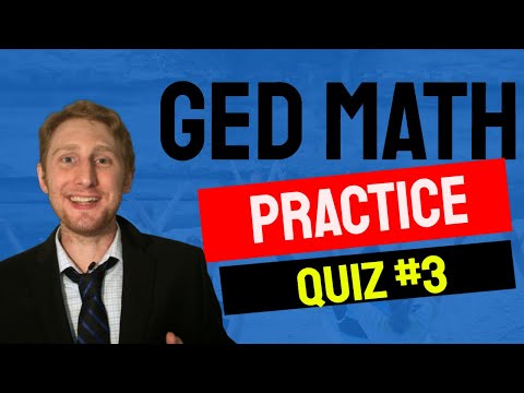 GED Math Practice Questions 2020 Quiz 3