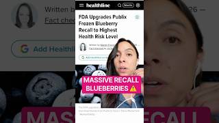 Stop feeding your dog blueberries?! FDA recall Walmart and Publix