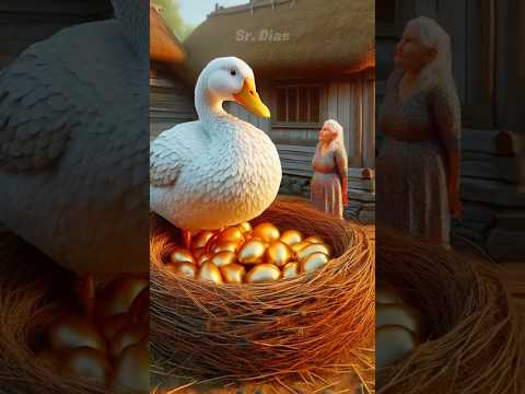 La Abuela y el Pato de los Huevos de Oro: Una Trágica Lección 😭 #datoscuriosos #historias  #dias