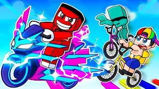 Roblox'ta Bisiklet Sürerek 986.578.876 Km Parkur Yaptım !!