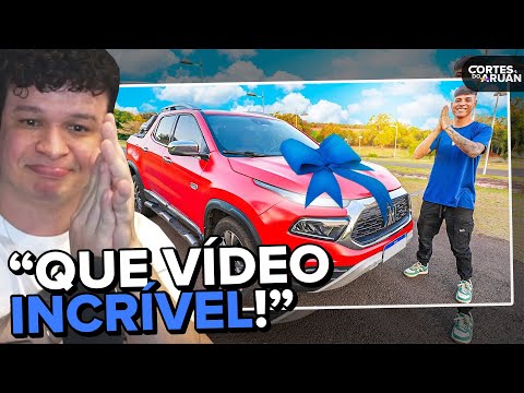 ARUAN REAGE: ESSE É O CARRO NOVO DA MINHA MÃE (GUI NOBRE) - Cortes do Aruan