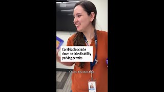 Coral Gables cracks down on fake disability parking permits