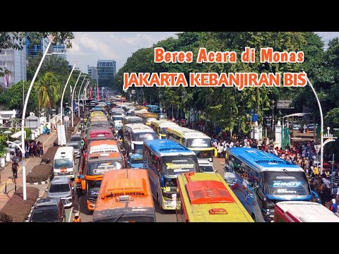 GUPUH ❗️ Macet Area Monas, Konser Basuri Malah Antusias