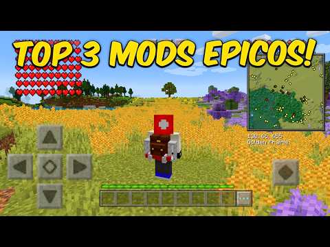 TOP 3 MELHORES MODS PARA MINECRAFT PE 1.21 - mods para minecraft pe 1.21