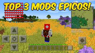 TOP 3 MELHORES MODS PARA MINECRAFT PE 1.21 - mods para minecraft pe 1.21