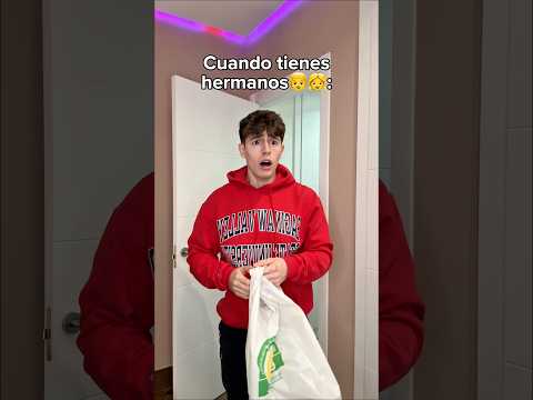 Cuando tienes hermanos😂 #shorts #viral
