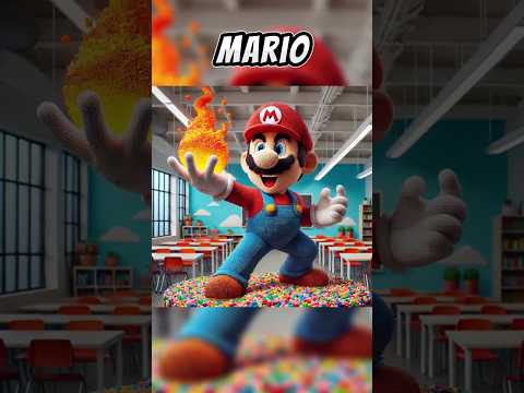 Jelly Beans Super Mario Art Challenge 🍬😱🤣