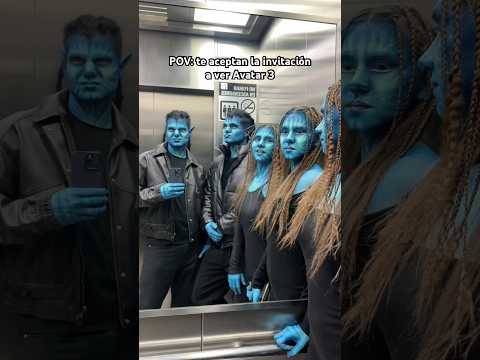 Vamos al cine vestidos de Avatar! Con @arayfer_ha #twins #Avatar3 #avatarfireandash