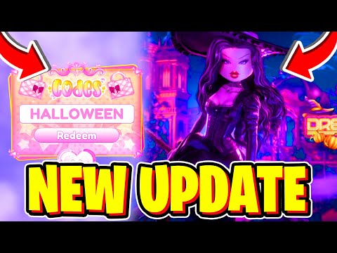 DRESS TO IMPRESS HALLOWEEN UPDATE! (New Codes, Lana Lore Quest, New Items & More) Roblox