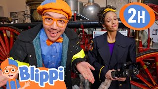 Blippi and Meekah Learn About Fire Trucks! | Learning Video | Educational Videos for Kids