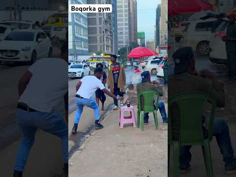 Boqorka gym Prnka public funny video 🫢😡😡#subscribe #share #like #prank #somalia #funny