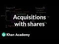 Understanding Company Acquisitions Using Stock