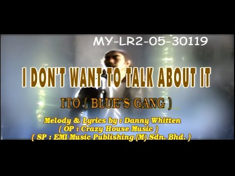 Ito (Blues Gang) - I Don't Want To Talk About It (Official Karaoke Video)