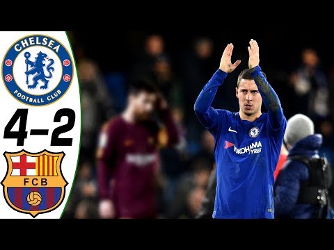 Chelsea vs Barcelona 4-2 - All Goals & Highlights Résumé & Goles (Last Match) HD