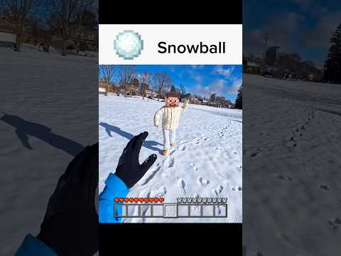 Minecraft Items IRL🛏️ #minecraftmemes