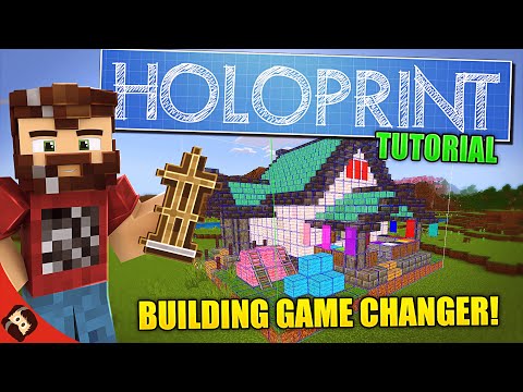 Make Survival Building EASY Using HOLOPRINT | Holoprint Tutorial