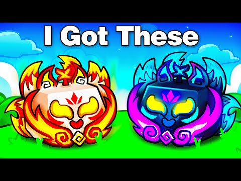 Spending Robux for EVERY Kitsune Skin in Blox Fruits!