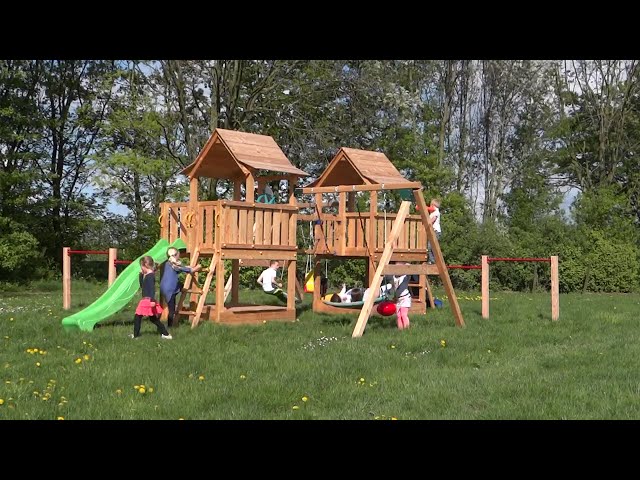 Video Speeltoestel Country XL + glijbanen, schommels & duikelrekken