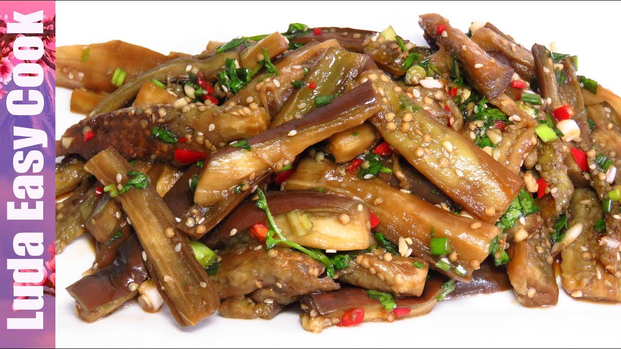 Лучшая закуска к шашлыкам на пикник БАКЛАЖАНЫ ПО-КОРЕЙСКИ! Eggplant Korean Recipe