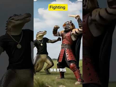 Cute cat,crocodile, pig and tiger video.#cutecat #tiger #pig #crocodile #ytshorts