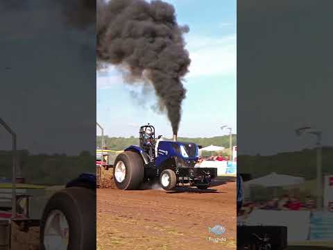 Blue Wendelin 2.0 in der Pulling-City Schlechtenwegen 2024 #prostock #tractorpulling