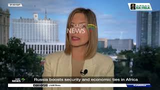 YouTube video thumbnail: Russia Boosts Security, Economic Ties in Africa
