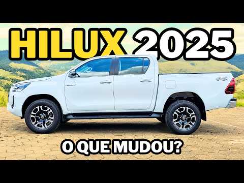 Toyota Hilux SRX 2025 é tudo o que dizem por ai? O consumo piorou?