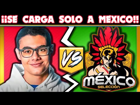 Mohamed Light Derrota Solo A La Seleccion de Mexico De Clash Royale!! #clashroyale #beniju