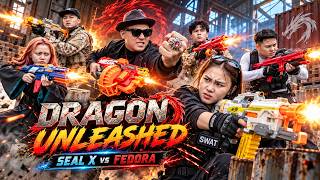 LTT Game Nerf Guns : SEAL X Nerf Guns Fight Fedora Syndicate Crime - Dragon Unleashed