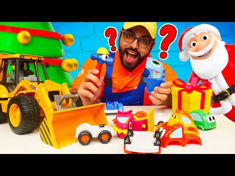 ¡Papá Noel ha perdido los coches de juguete! Juegos para niños en ¡Oh, se dañó!