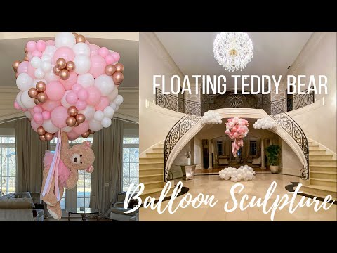 Floating Teddy Bear Balloon Sculpture Tutorial