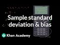 Sample Statistics and Seed Density